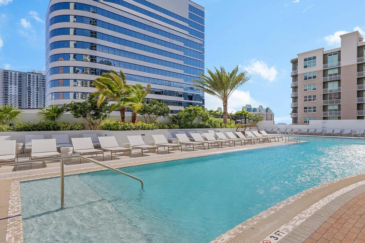 Downtown Fort Lauderdale Studio W Wd Pool Gym Mia-10 Apartman Kültér fotó